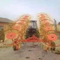 Hayrake Harvesting Machine
