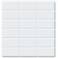 White Matte And White Glossy Tiles