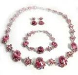 Bracelet, Earring & Necklace set Made in Korea