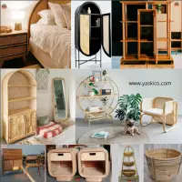 Rattan & Wood Home Decoration