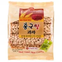 Rice Cracker With Red Yeast Coated