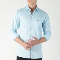 How's It Cotton Casual Slim Fit Shirt For Men