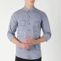 How's It Cotton Casual Slim Fit Shirt For Men