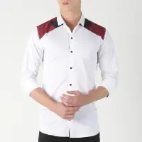 How's It Cotton Casual Slim Fit Shirt For Men
