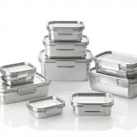 Stainless Steel Airtight Food Container