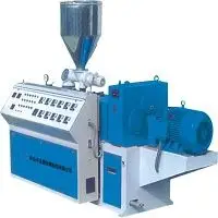 Conical twin-screw extruder