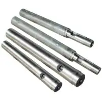 Barrel & screw for injection machine
