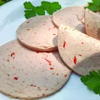 Chicken Cold Cut With Red Paprika