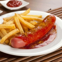 Pork Currywurst Sausage