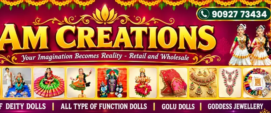 AM Creations logo
