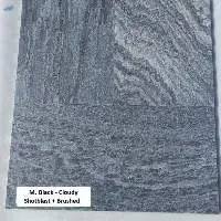 M. Black Cloudy - ShotBlast + Brushed