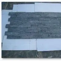 Black Handcut Interlocking 60x15 cm