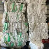 Cotton Bleached Post Industrial In Bales