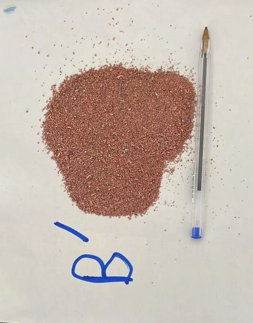 Copper B' regrind