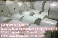 PE Coated Paper Cup Stock Roll Printed or White