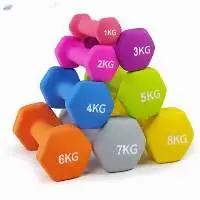 Dumbbell Set Hexagonal