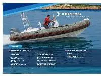 19ft Rigid Hull Inflatable Rib Boat