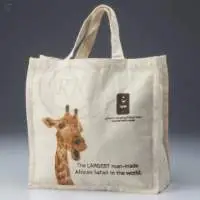 Canvas Bags Multicolored Print