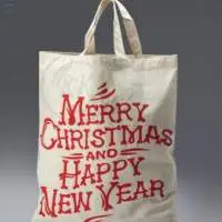 Cotton Christmas Gift Bags