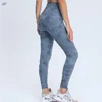 Print High Waist Sports Leggings Fitness Pants