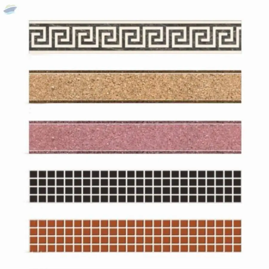 Ceramic Border Tiles 2X24 by Ceramic Exports House. Supplier from India
