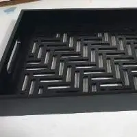 Black Jali Tray Rec.