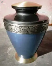 Blue Printed Urns