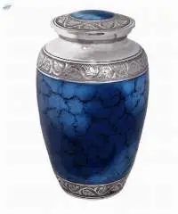 Blue Printed Urns