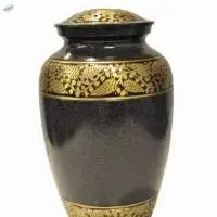 Black Gold Urns