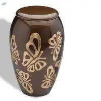 Butterfly Brown Urns