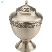 Selver Flower Ring Circle Printed Urns