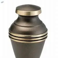 Black urns with 4 golden circle