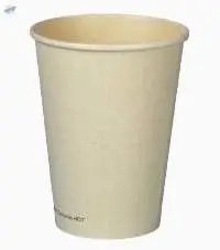 Compostable Bagasse Hot Cups & Lids