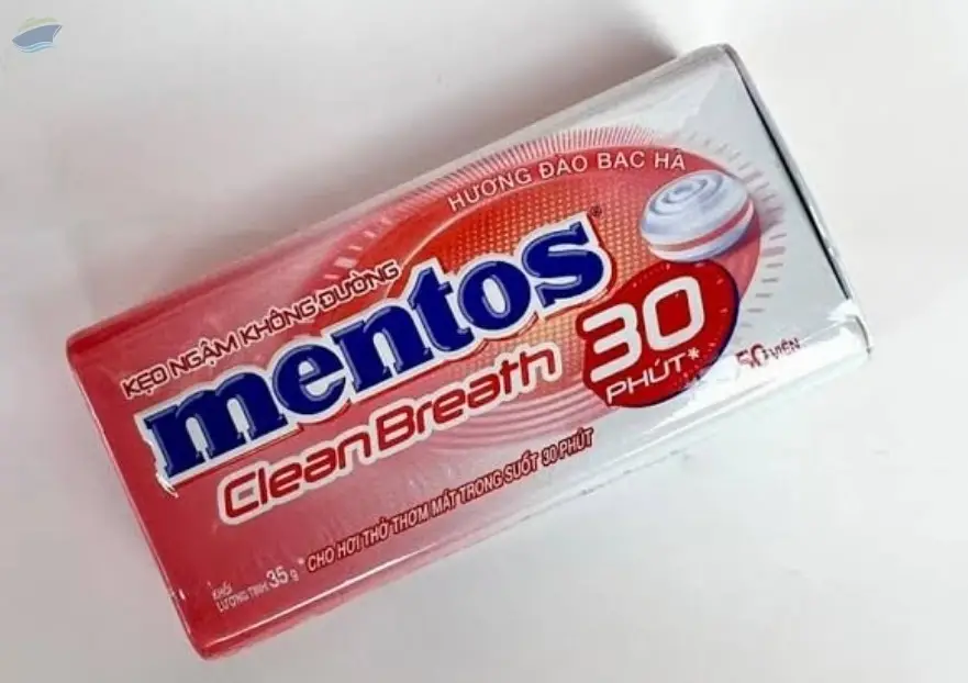 Mentos CleanBreath Mint Peach 35g
