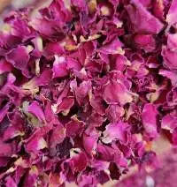 Dried Red Rose Flower Petals