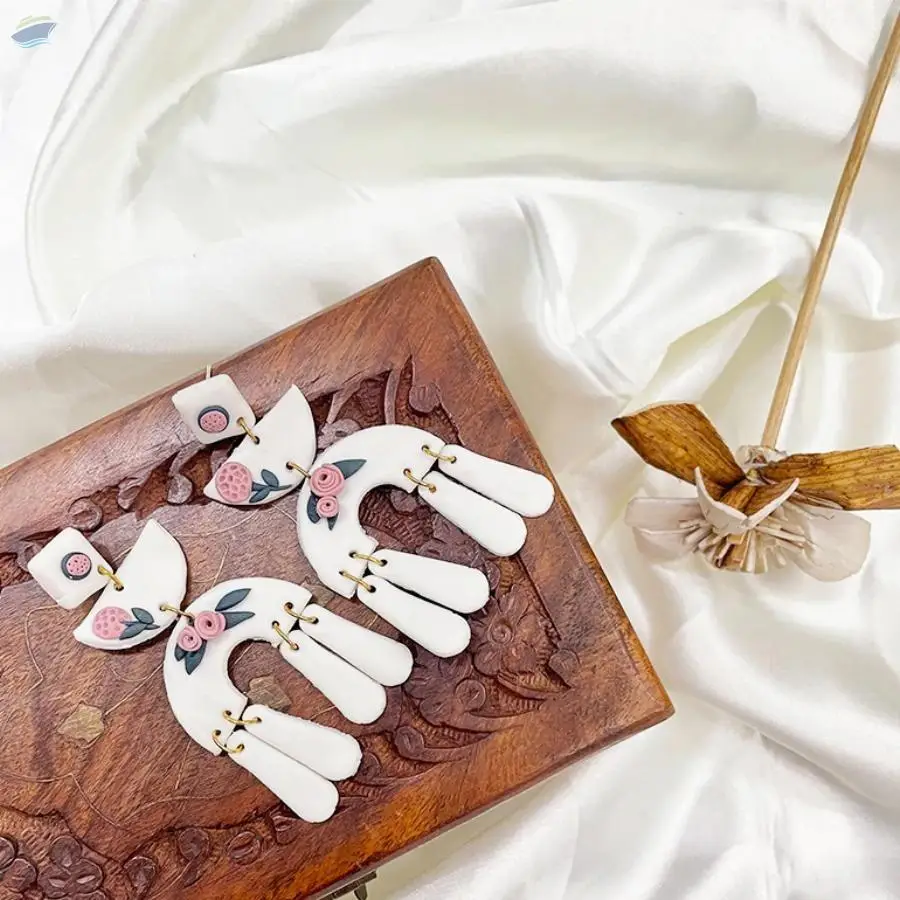 Design Polymer Clay Earrings For Girls & Women