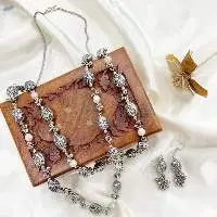 Studded Long Chain Set For Women And Girls