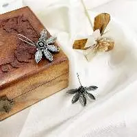 Flower Style Earrings for Women and Girls
