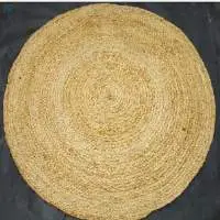 Jute Carpets Machine Stitched (Round & Rectangle