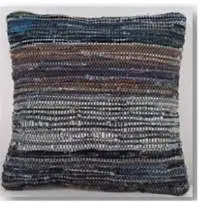 Leather Denim Cushion Cover