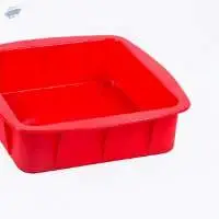 Spine Silicone Square Cake Mould Medium
