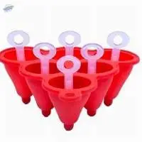 Spine Silicone Kulfi Mould With Six PP Sticks