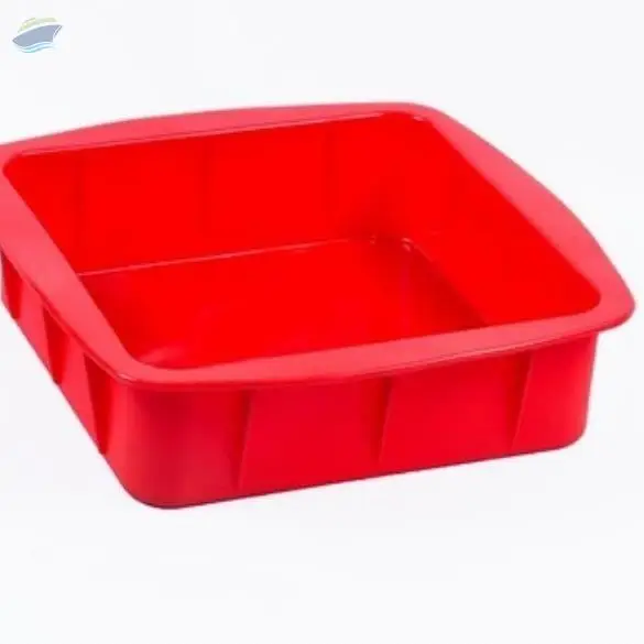 Spine Silicone Square Cake Mould 6 Inch