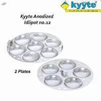 Kyyte Anodized Idlipot, Size 12,White