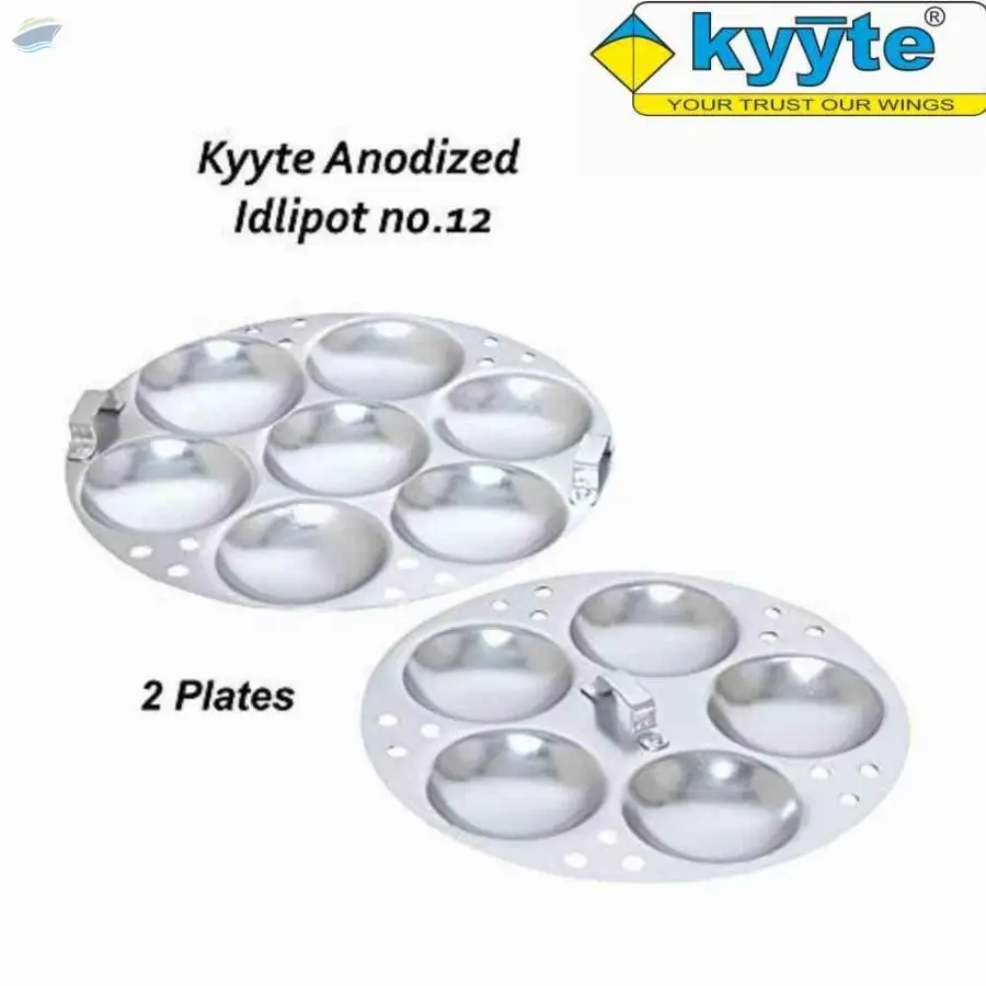 Kyyte Anodized Idlipot, Size 12,White