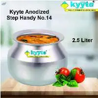 Kyyte Anodized Step Handy no.14, 2.5 L,White