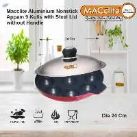 Macclite Nonstick Appam 9 Kulis W.O.H