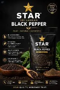 Premium Sri Lankan Ceylon Black Pepper
