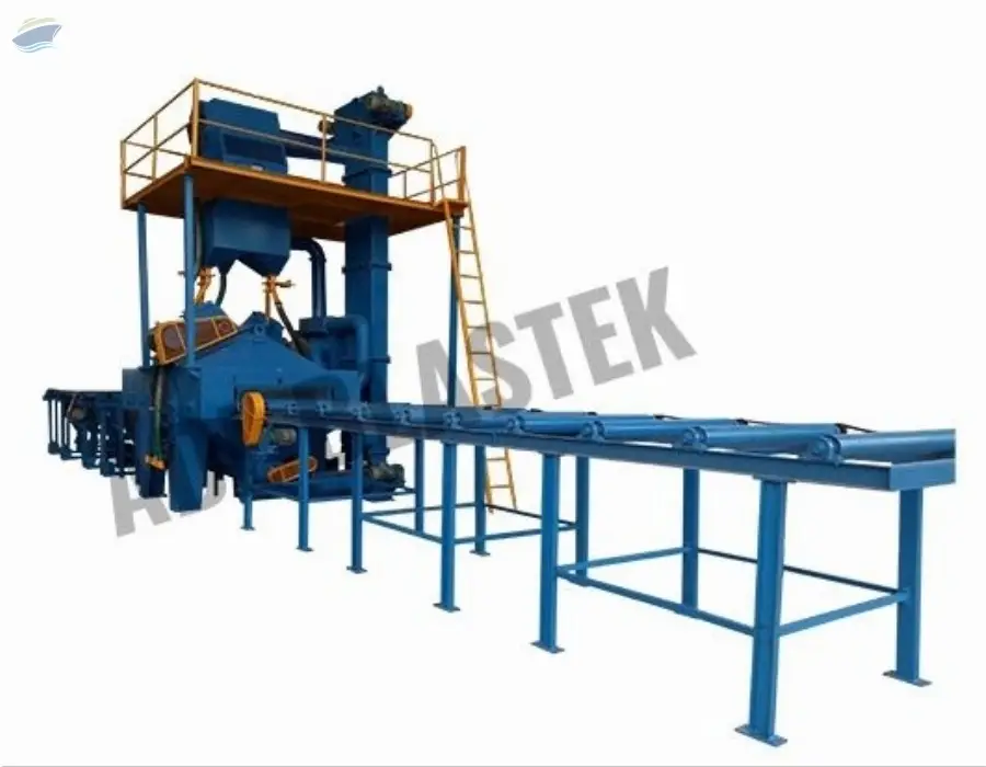 Roller Conveyor Shot Blasting Machine