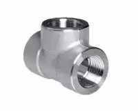 ASME Socketweld threaded fittings tee